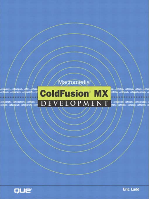 Title details for Macromedia ColdFusion MX Development by Jatinder Prem - Available
